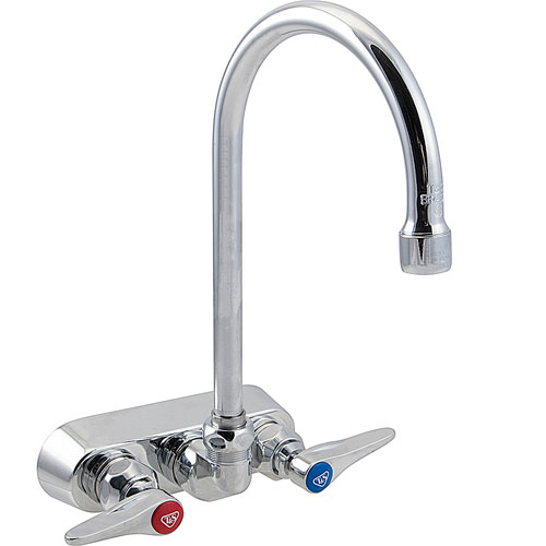 (image for) T&S Brass 1145 FAUCET (WALL,3-1/2", 6"GSNK)